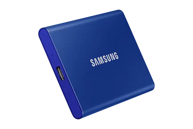 Samsung T7 2TB USB3.2 Blue External Solid State Drive - Canada