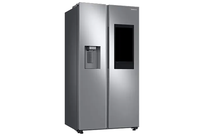Samsung Stainless Side by Side Refrigerator with Family Hub (21.5