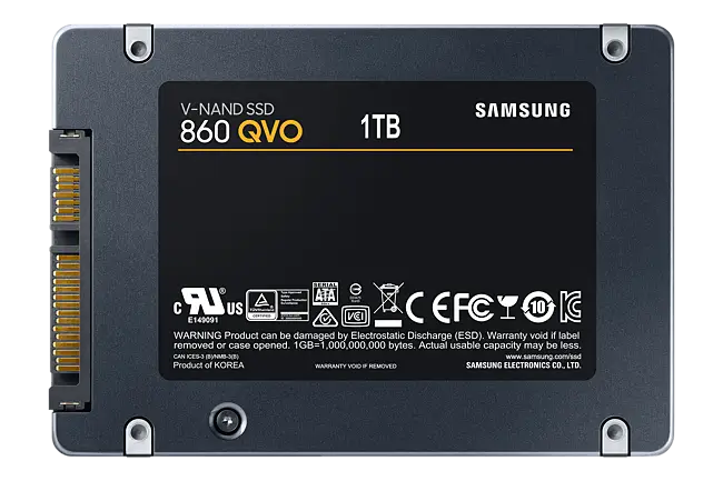Solid-State Drive (SSD) SAMSUNG 860 QVO, 1TB, SATA3, 2.5