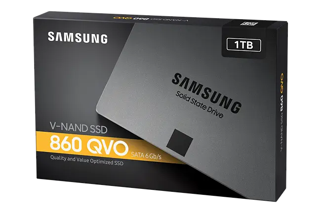 Solid-State Drive (SSD) SAMSUNG 860 QVO, 1TB, SATA3, 2.5