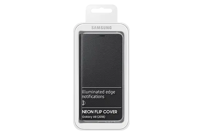 Screen Protectors Samsung Galaxy A8 Neon Flip Cover Neon Flip