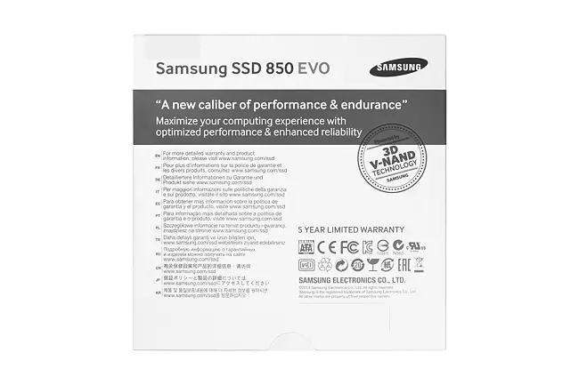 DISCO DURO INTERNO SAMSUNG SSD 850 EVO MZ-75E500B/EU 500GB