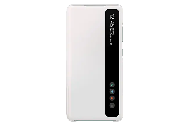 Funda Samsung Smart Clear View Cover para Galaxy S20 FE - Blanco -  Multipoint