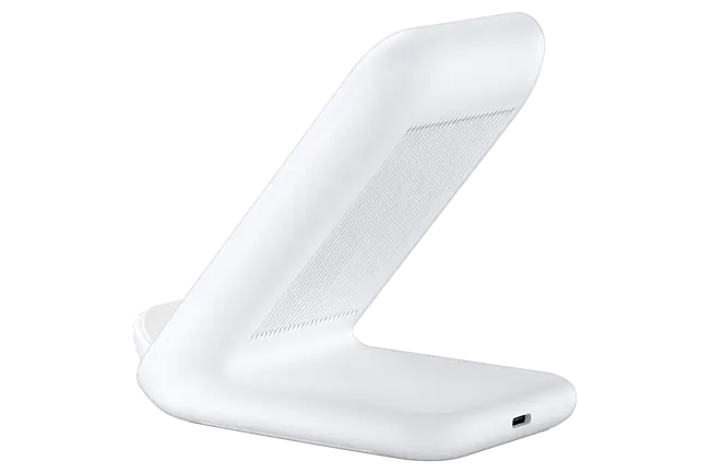 Samsung Wireless Charging Stand, Qi/PMA, 15 Watts, White