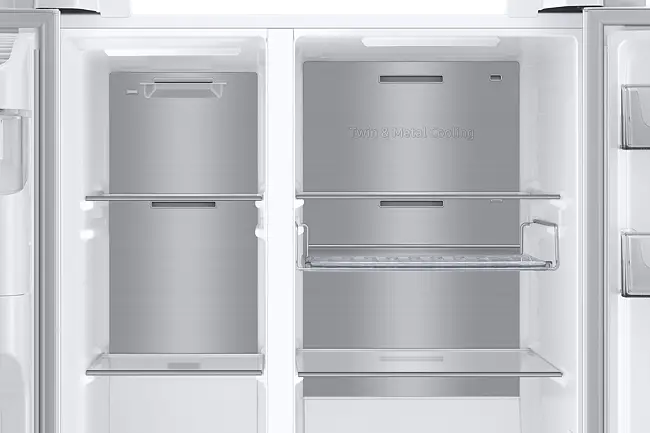 Réfrigérateur Américain 91cm 609l Nofrost Blanc - Rs68a8840ww