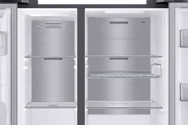 Réfrigérateur américain connecté 614L 91.2cm inox Samsung RS6HA8891SL