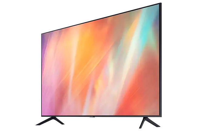 Samsung - TV Samsung 4K 55 139 cm - 55AU7022 2023 + Support TV mural  37-70 - TV 50'' à 55'' - Rue du Commerce