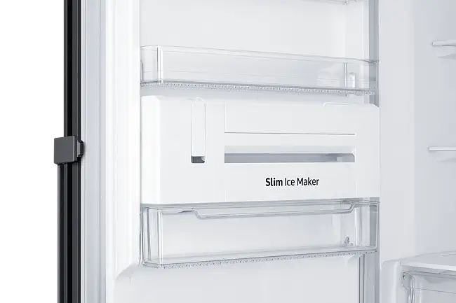 Bespoke Tall 1 Door Freezer 1.85m (Glass) Clean White 323L |