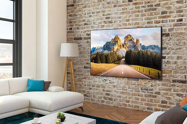 Pantalla Samsung 75 Pulg 4K LED Smart TV UN75AU7000FXZX