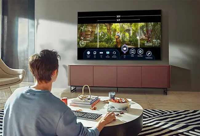 Smart TV Neo QLED 55 Samsung 4K Quantum HDR QN55QN85AAGXZD com o Melhor  Preço é no Zoom