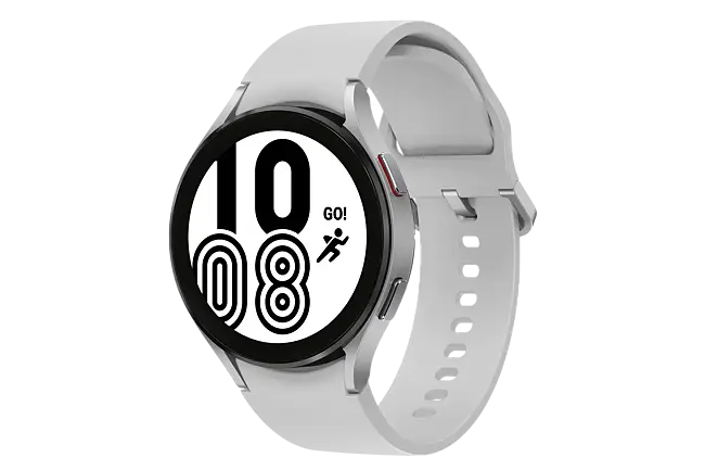 Smartwatch SAMSUNG Galaxy Watch 4 44mm BT Prateado | Worten.pt