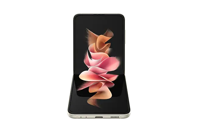 SAMSUNG Galaxy Z Flip 3 5G SM-F711B Cream - Test - YouTube