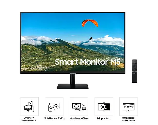 samsung smart monitor m5 ls27am500nrxen