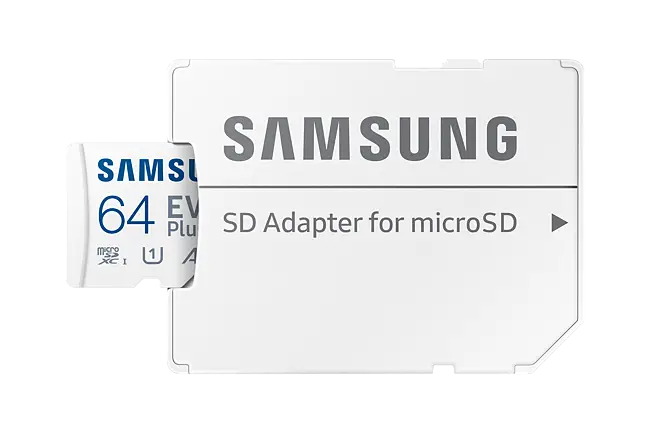 Samsung EVO+ 64GB Micro SD Card for Samsung Phone Works with Galaxy A71 5G,  A71, A01, A51 5G Cell Phone Class 10 (MB-MC64KA) Bundle with (1)
