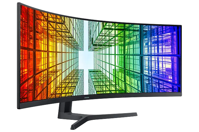 Monitor Gaming Dual QHD 49 Super Ultra-panorámico con curvatura 1800R,  USB-C y puerto LAN, LS49A950UIUXEN