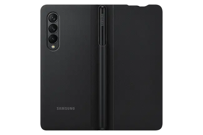 Samsung Flip Cover Mobile Case for Samsung Galaxy Z Fold3 Black