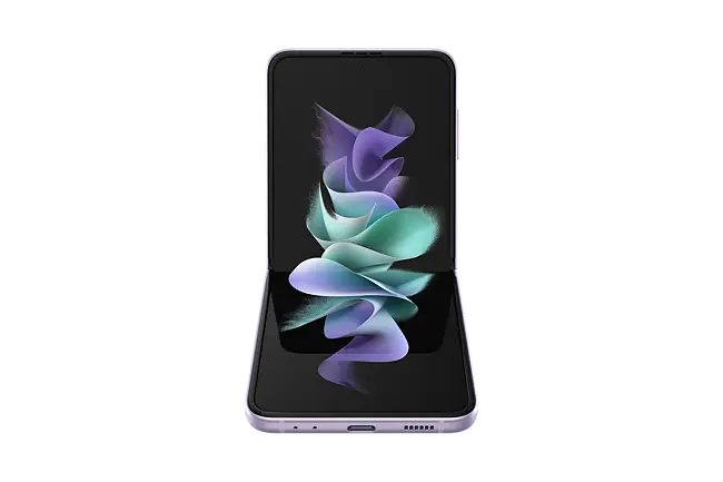 Samsung Galaxy Z Flip3 5G 256GB (Lavender) - JB Hi-Fi