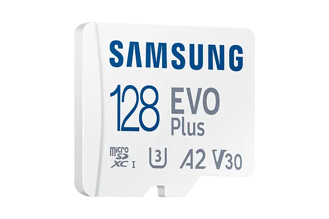Carte mémoire micro SD Samsung MSD EVO PLUS 128 GO + ADAP - MB
