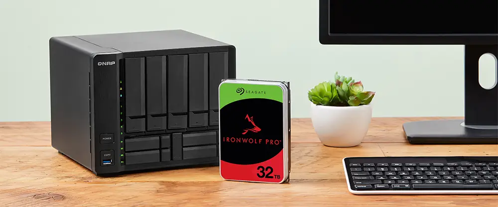 Das Kraftpaket für NAS mit 32 TB.