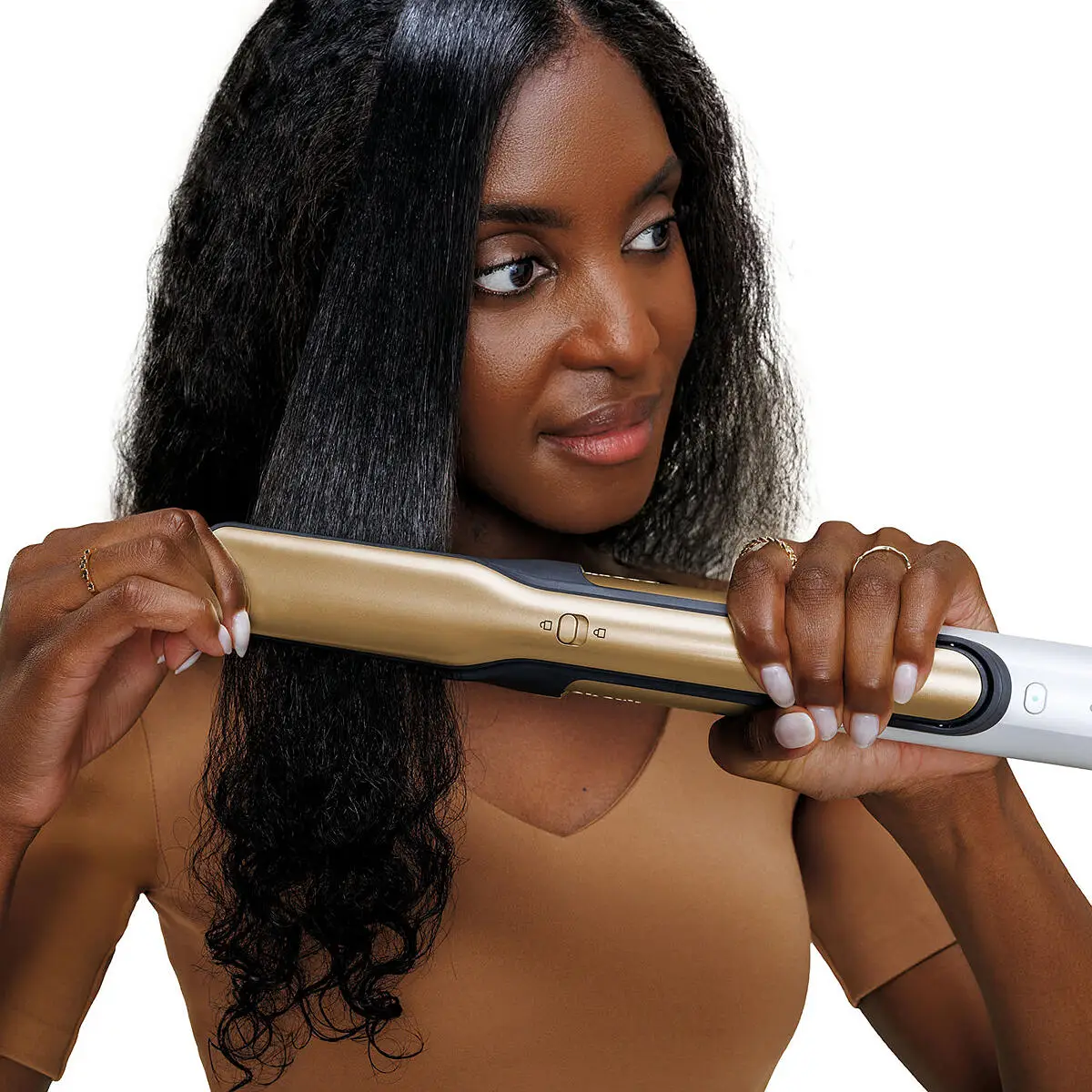 Shark Glam Hot Tool Air Styling + Drying System Gold 5-in-1 - For