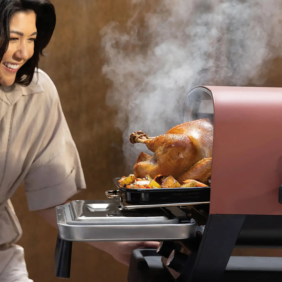Ninja Outdoor Oven | Terracotta | OO101UK_TC | ao.com