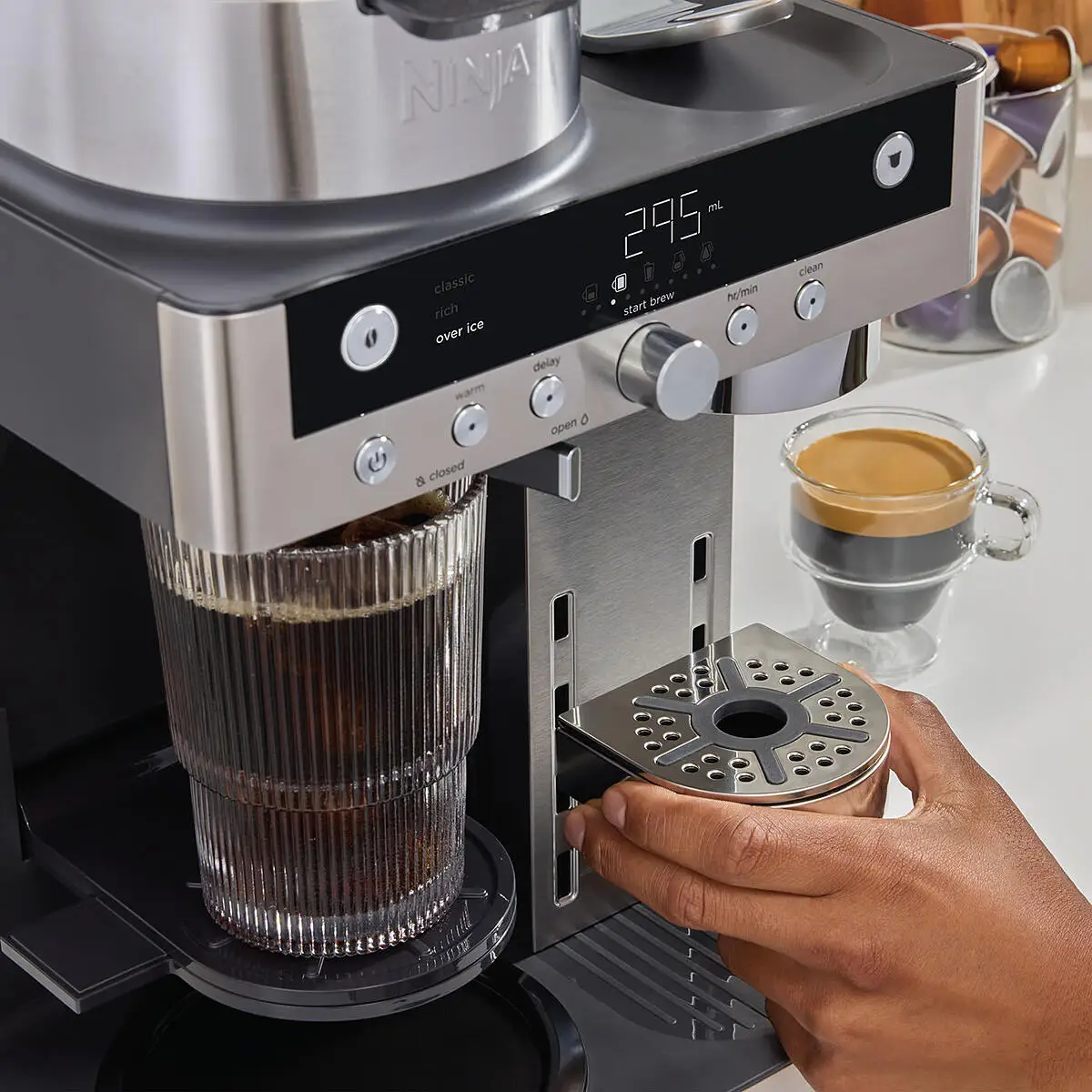 Ninja DualBrew Espresso Coffee Machine | CFN802UK | ao.com