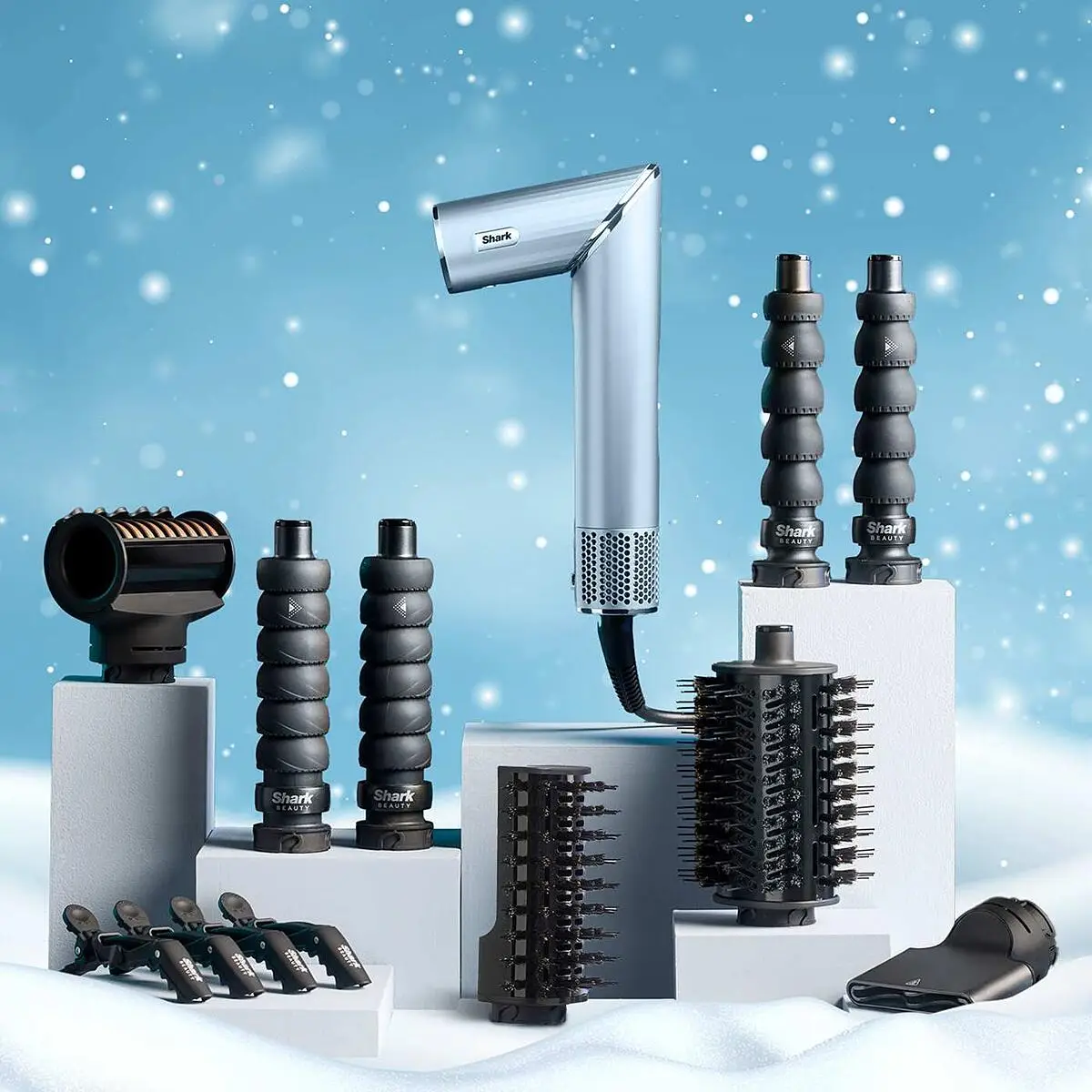 Shark Flexstyle ヘアスタイリングデバイス Shark Beauty FlexStyle 6-in-1 Air Styler & Hair Dryer with storage