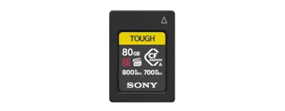 使用小　SONY CFexpress TYPE A 80GB Sony Pro Camera CFexpress Type-A 80GB TOUGH Memory Card & SD