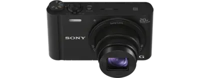 Sony DSC-WX350 Cámara compacta WX350 con zoom óptico de 20x, color negro