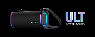 Boxa portabila SONY ULT FIELD 5 SRS-ULT50B, Bluetooth, IP67, negru