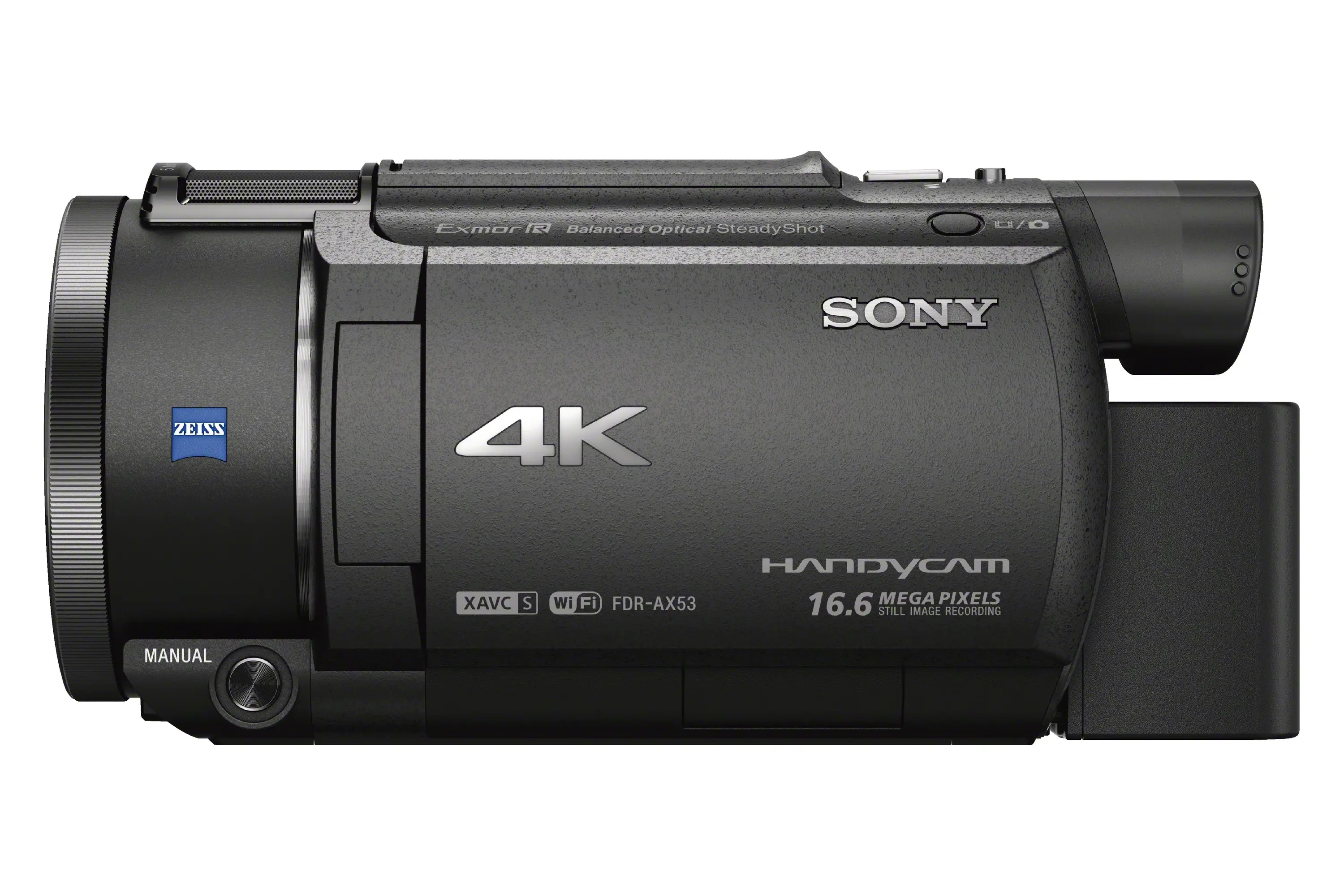 SONY - Camcorder Ultra Black 4K HD Buy Currys | FDR-AX53