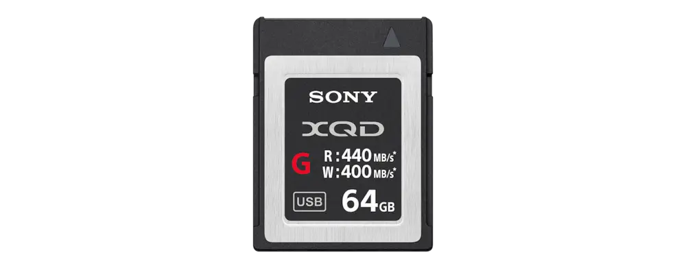 Sony 64Gb XQD G Series Professional Memory Card QD-G64F | London