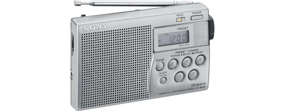 Sony ICF-M260 Radio digital portátil