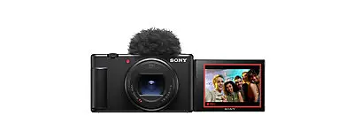 Camera video Vlogging SONY ZV-1 II, 4k, Wi-Fi, negru