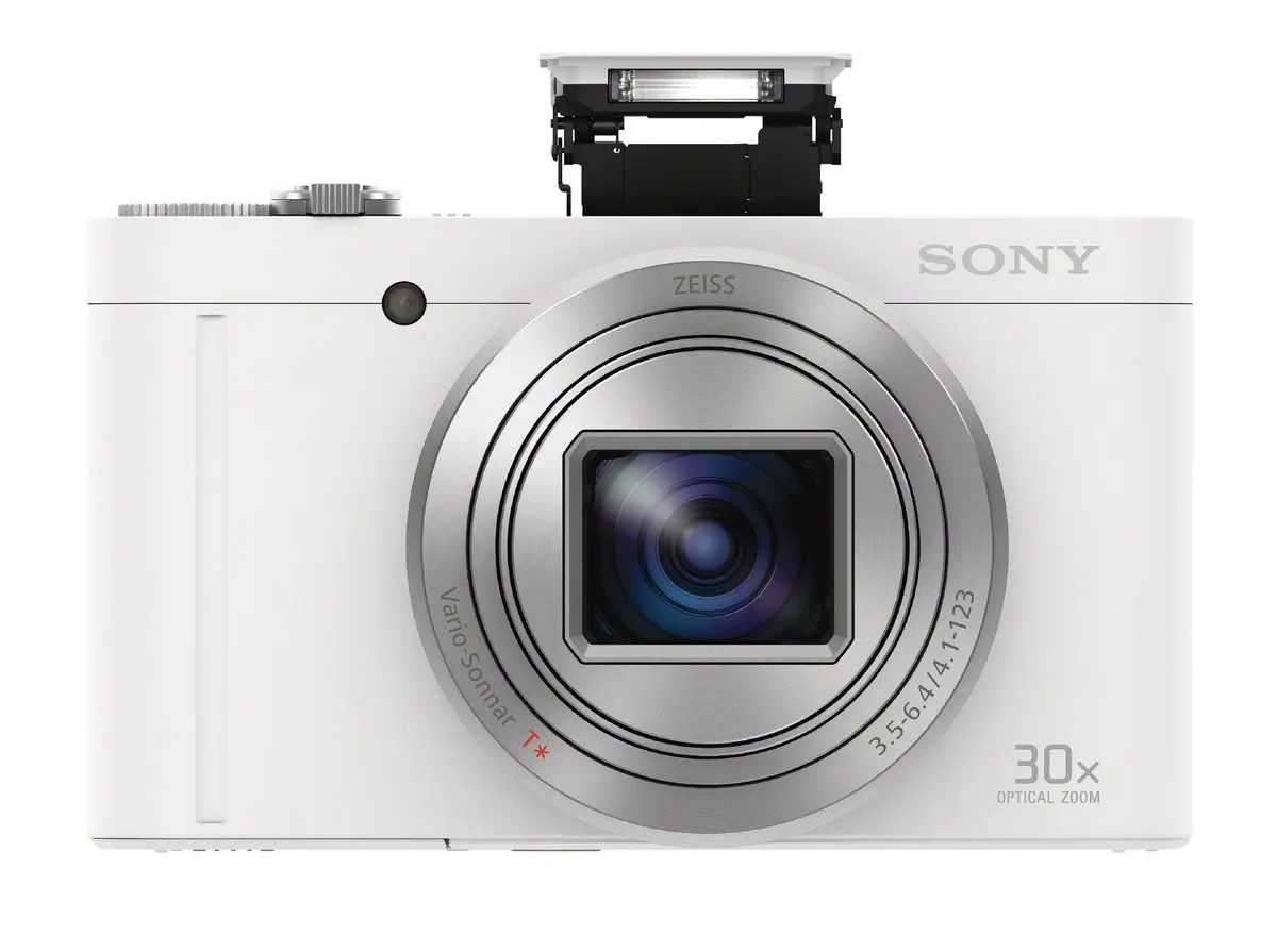 SONY Cyber-shot DSC-WX500 ホワイト Camera foto digitala Cyber-shot SONY DSC-WX500W, 18.2 MP, Full HD