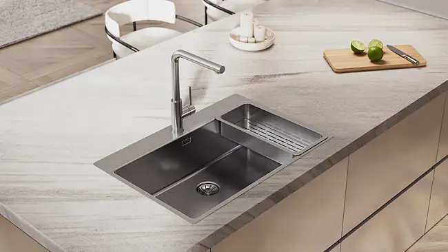 Stainless Steel Grifo Teka Extraible Ark 938 Grifo Cocina