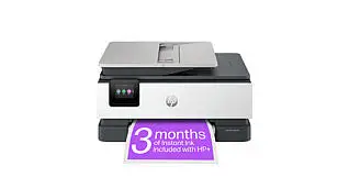 HP Office Jet Pro 8120e All-in-One Printer Instant Ink Enabled